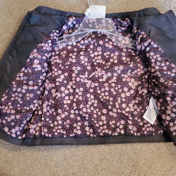 Toddler Faux Leather Jacket - Picture 3 of 4